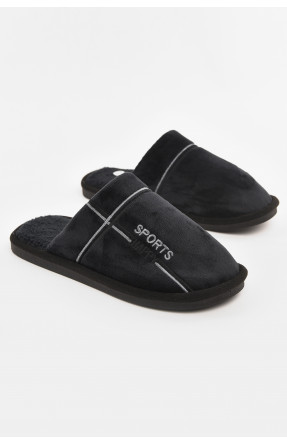 Тапочки комнатные мужские чёрного цвета 43079-5 210288C Тапочки комнатные мужские чёрного цвета 43079-5 210288C