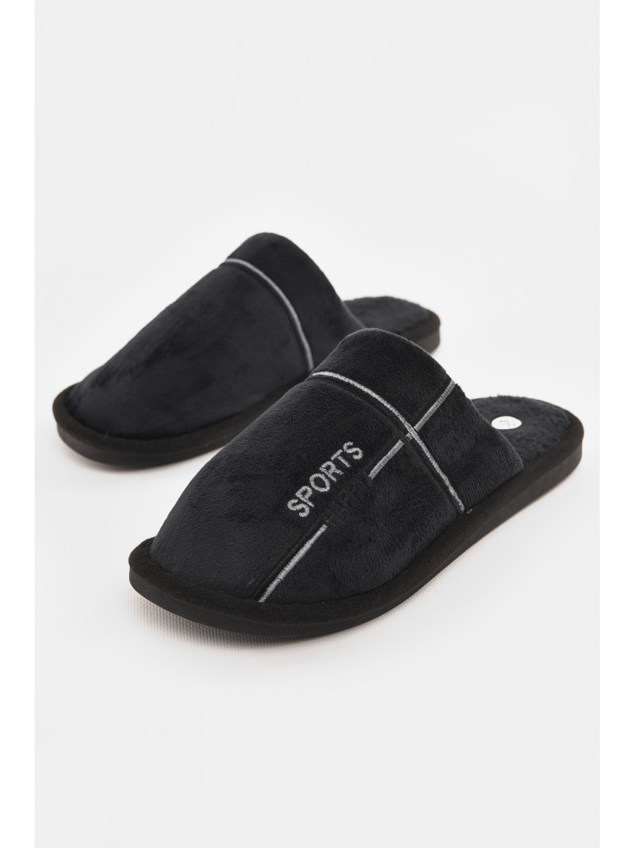 Тапочки комнатные мужские чёрного цвета 43079-5 210288C