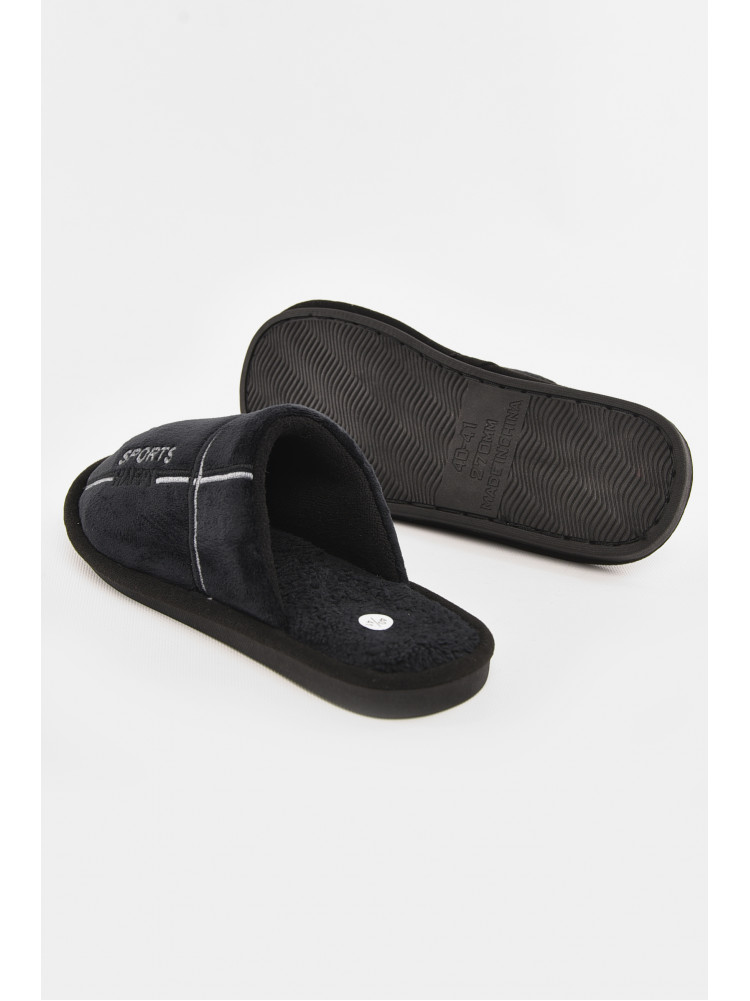 Тапочки комнатные мужские чёрного цвета 43079-5 210288C