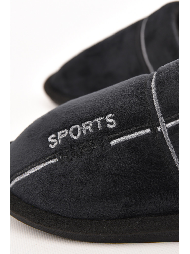 Тапочки комнатные мужские чёрного цвета 43079-5 210288C