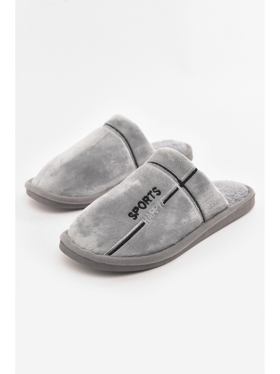 Тапочки комнатные мужские серого цвета 43079-5 210289C
