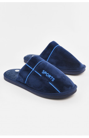 Тапочки комнатные мужские синего цвета 43079-5 210290C Тапочки комнатные мужские синего цвета 43079-5 210290C
