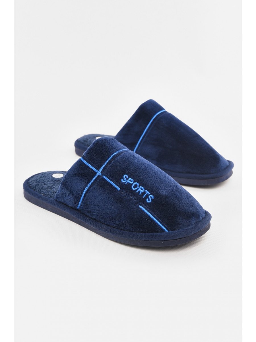 Тапочки комнатные мужские синего цвета 43079-5 210290C