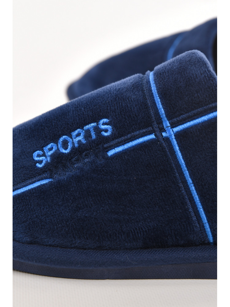 Тапочки комнатные мужские синего цвета 43079-5 210290C