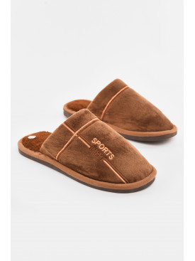 Капці кімнатні чоловічі коричневого кольору 43079-5 210291C