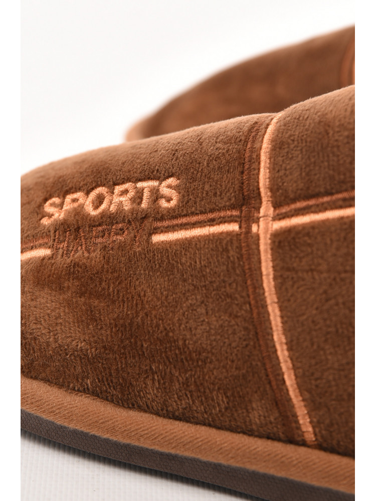 Тапочки комнатные мужские коричневого цвета 43079-5 210291C