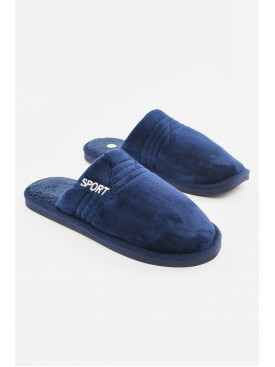 Капці кімнатні чоловічі синього кольору 43079-4 210294C