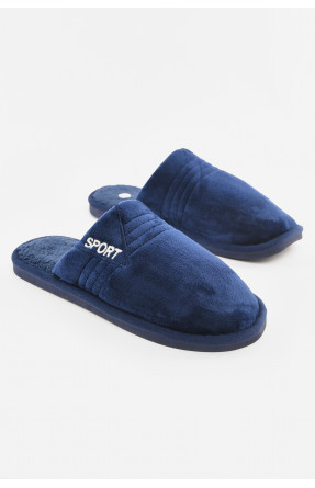 Тапочки комнатные мужские синего цвета 43079-4 210294C Тапочки комнатные мужские синего цвета 43079-4 210294C