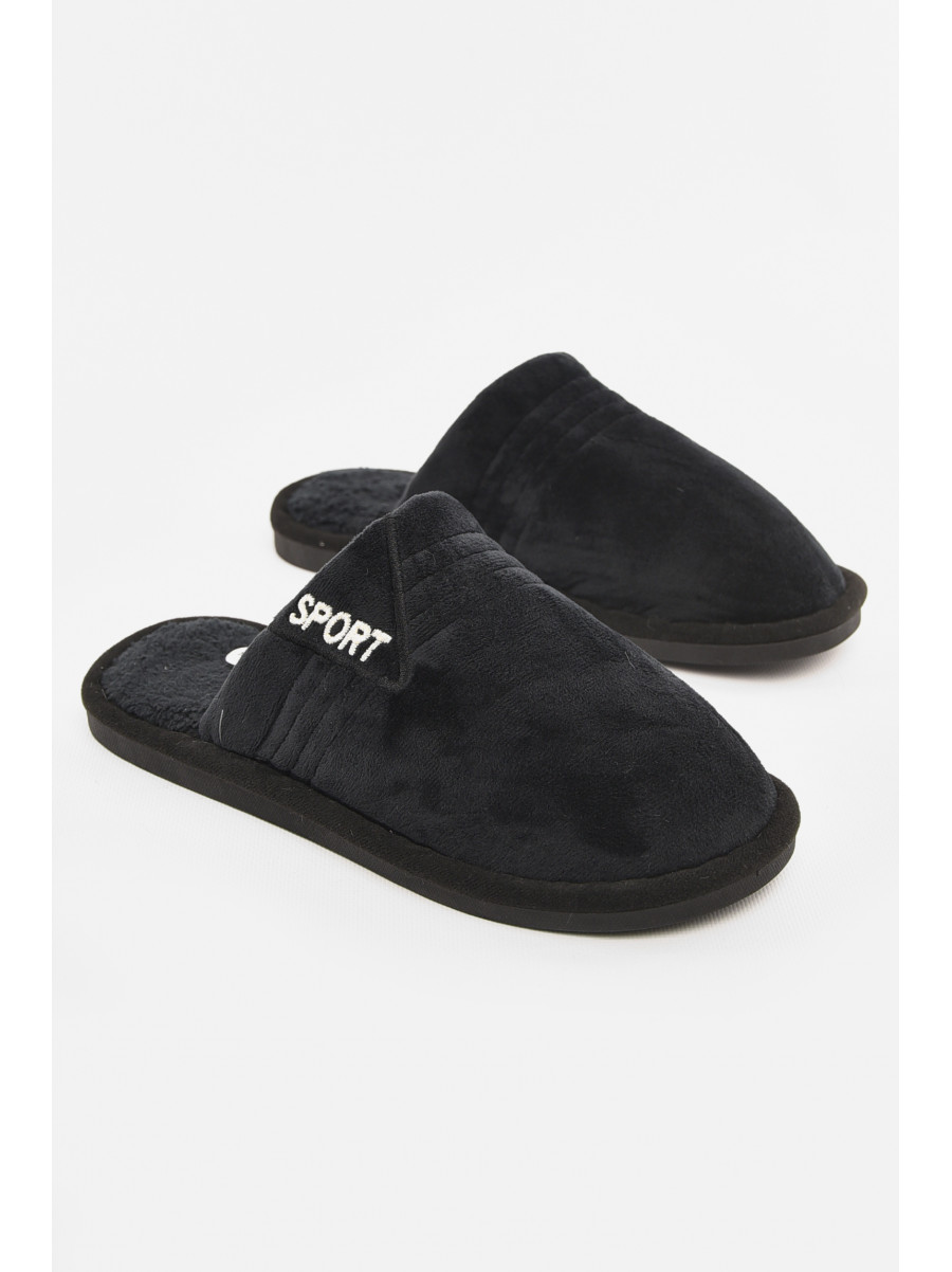 Тапочки комнатные мужские чёрного цвета 43079-4 210295C