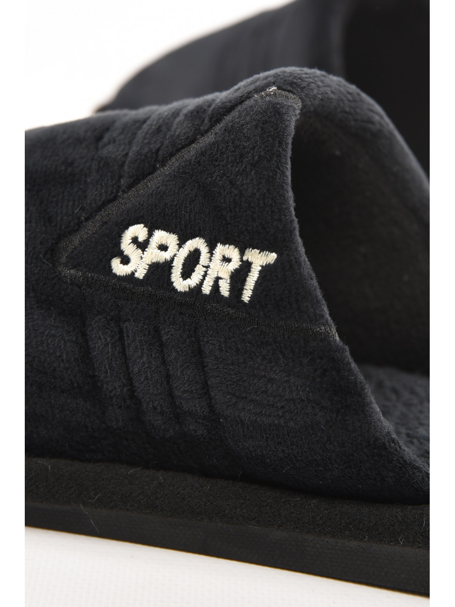 Тапочки комнатные мужские чёрного цвета 43079-4 210295C