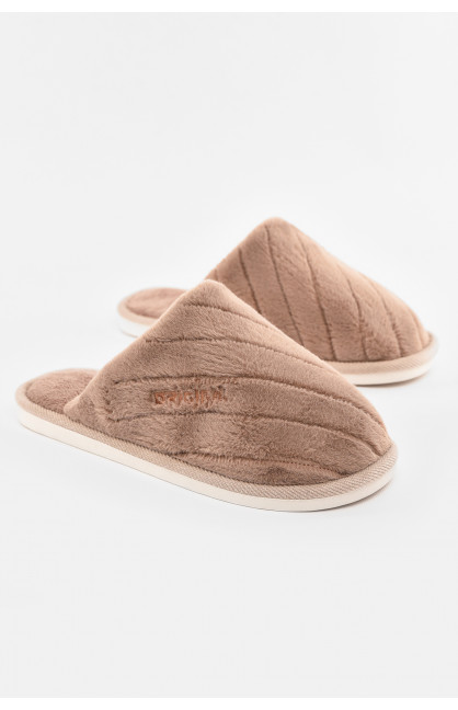 Тапочки комнатные мужские коричневого цвета D-382 210298C Тапочки комнатные мужские коричневого цвета D-382 210298C