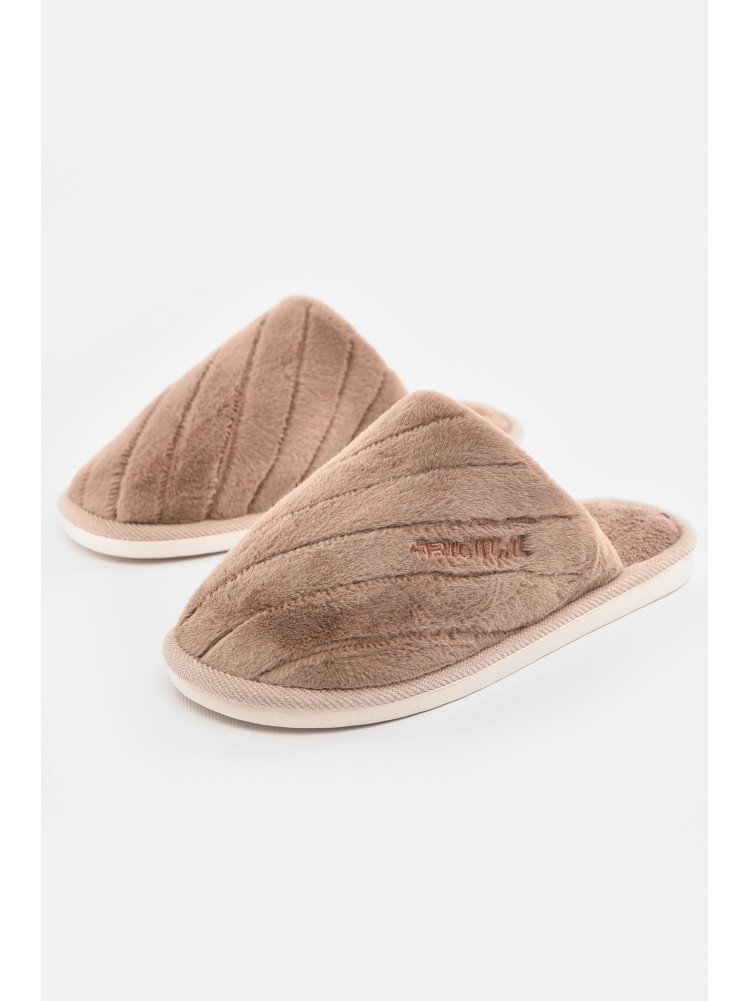 Тапочки комнатные мужские коричневого цвета D-382 210298C