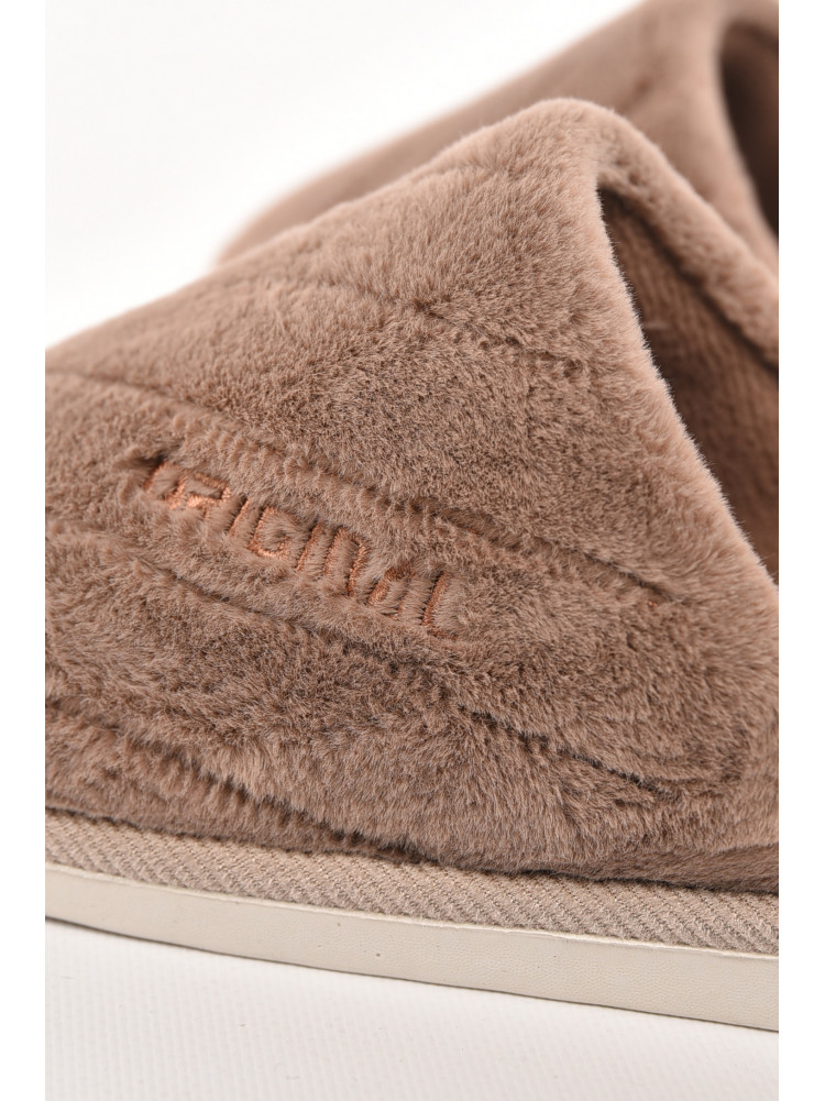 Тапочки комнатные мужские коричневого цвета D-382 210298C