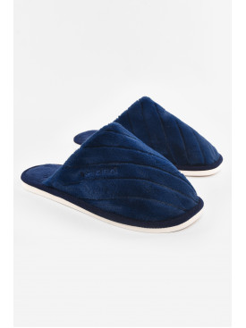 Капці кімнатні чоловічі синього кольору D-382 210300C