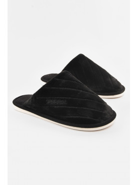 Тапочки комнатные мужские черного цвета D-382 210301C