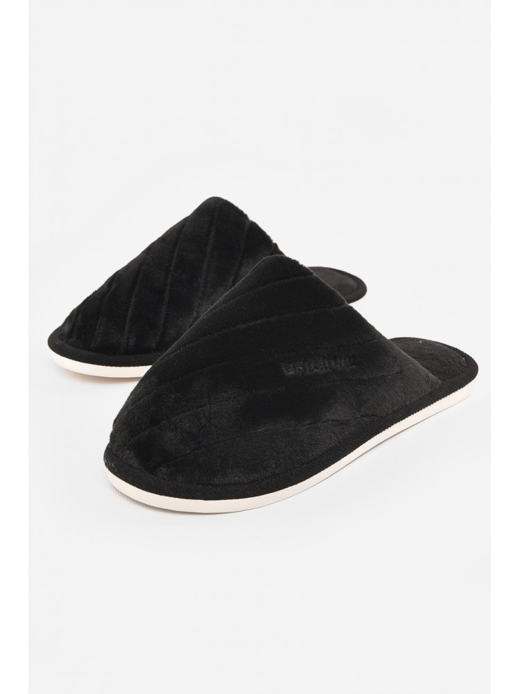 Тапочки комнатные мужские черного цвета D-382 210301C