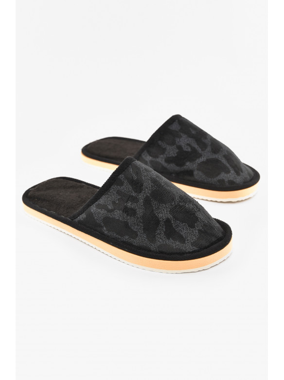 Тапочки комнатные мужские черного цвета SP-009 210304C