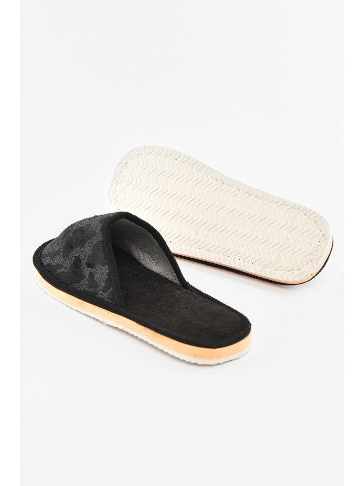 Тапочки комнатные мужские черного цвета SP-009 210304C