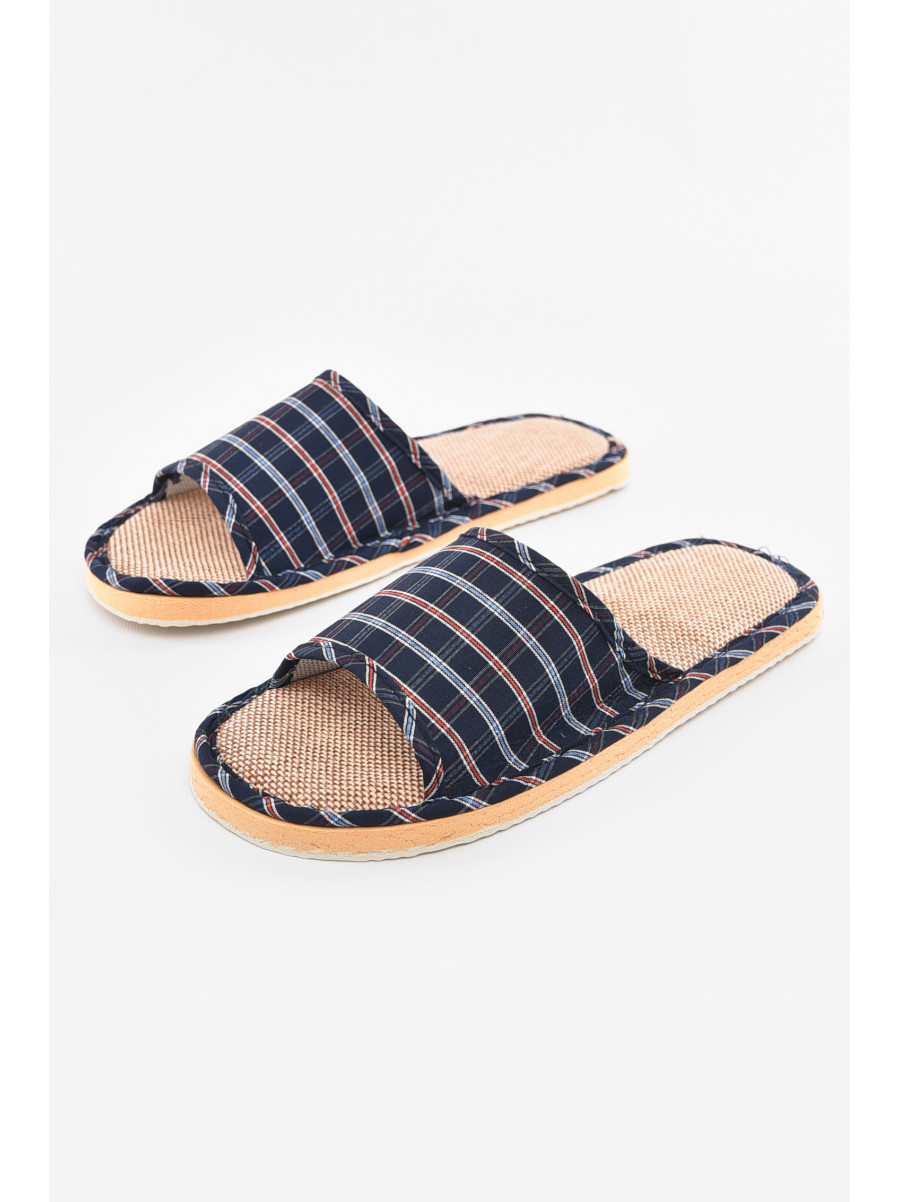 Тапочки комнатные мужские синего цвета 210305C