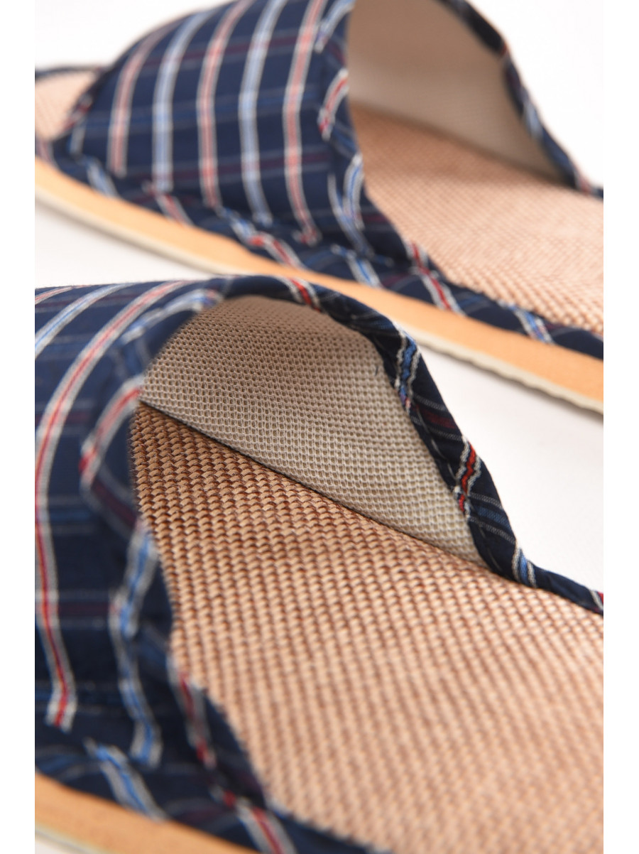 Тапочки комнатные мужские синего цвета 210305C