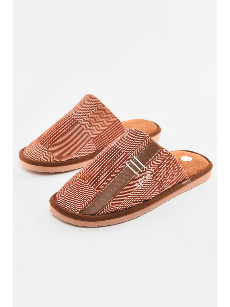 Тапочки комнатные мужские коричневого цвета 6171 210307C