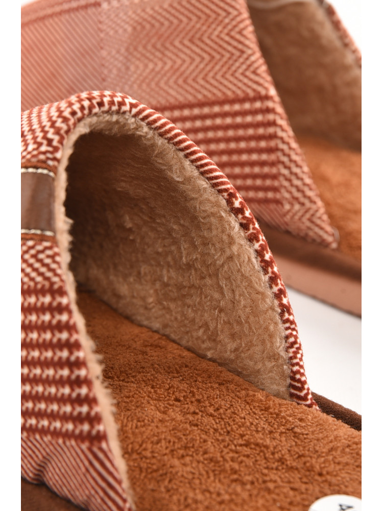 Тапочки комнатные мужские коричневого цвета 6171 210307C