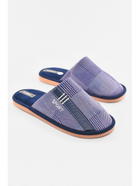 Тапочки комнатные мужские синего цвета 6171 210308C