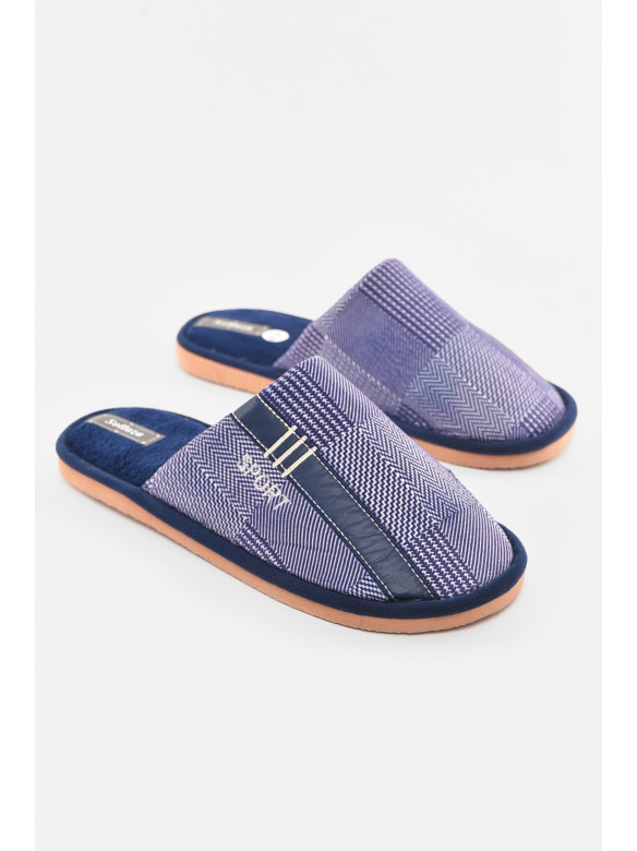 Тапочки комнатные мужские синего цвета 6171 210308C