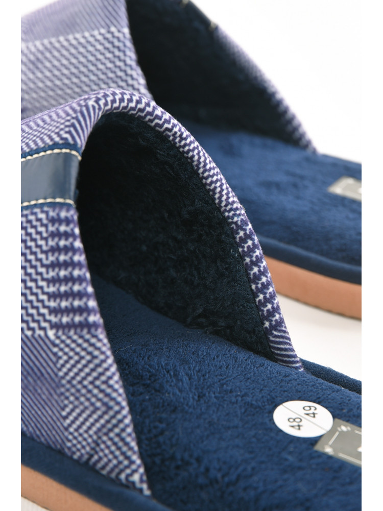 Тапочки комнатные мужские синего цвета 6171 210308C