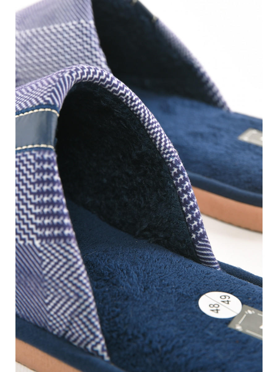 Тапочки комнатные мужские синего цвета 6171 210308C