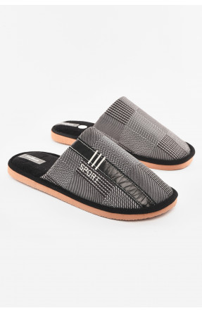 Тапочки комнатные мужские черного цвета 6171 210309C