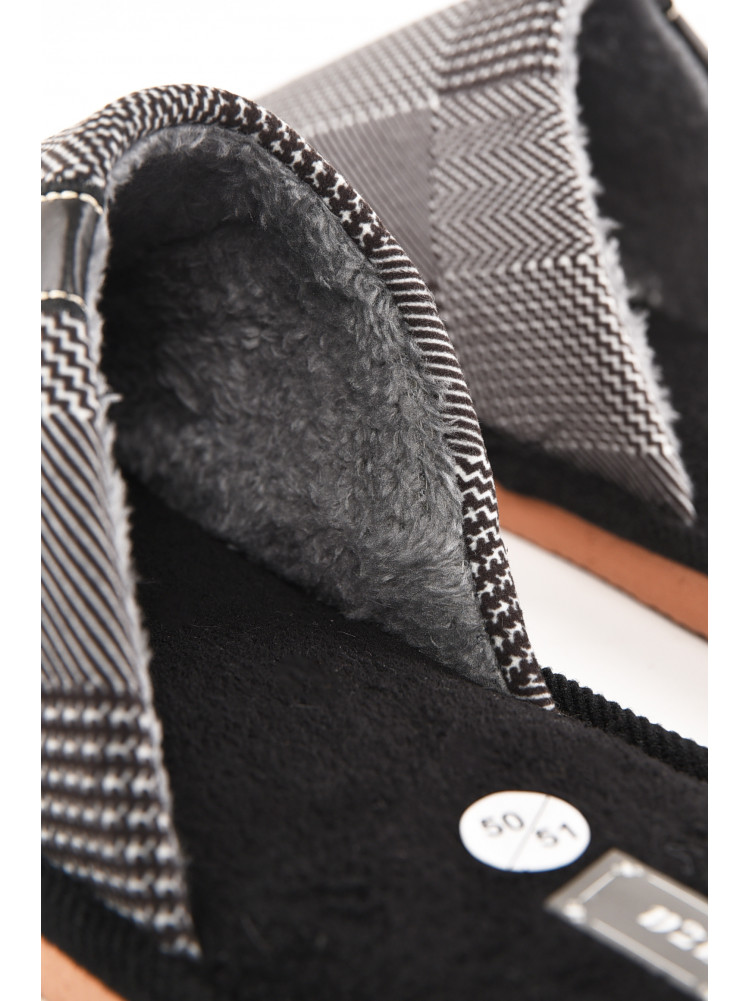 Тапочки комнатные мужские черного цвета 6171 210309C