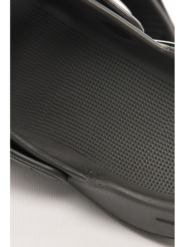 Кроксы мужские темно-серого цвета Уценка М-201 210310C