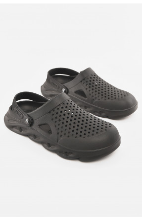 Кроксы мужские черного цвета с-92 210316C Кроксы мужские черного цвета с-92 210316C