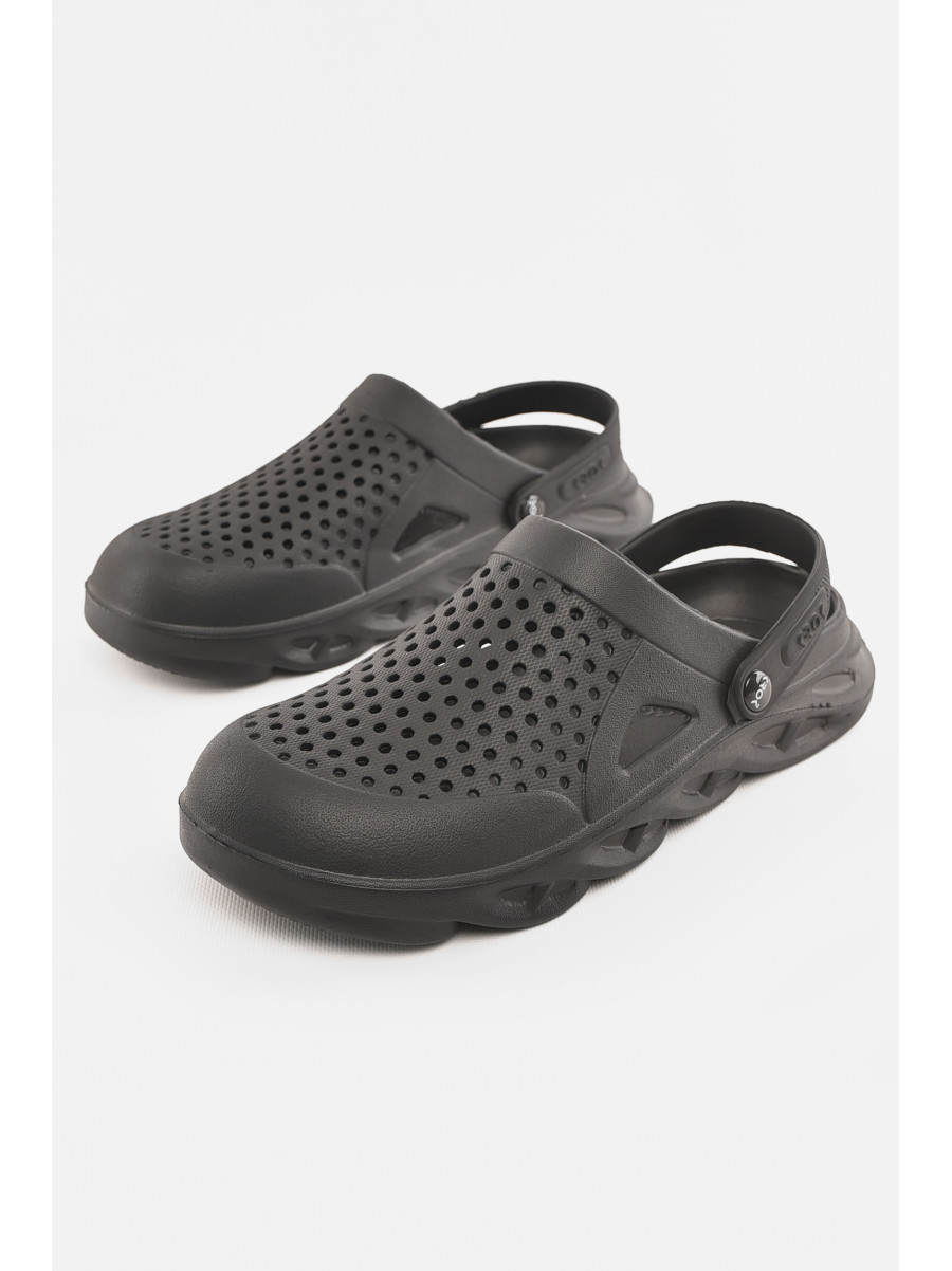 Кроксы мужские черного цвета с-92 210316C