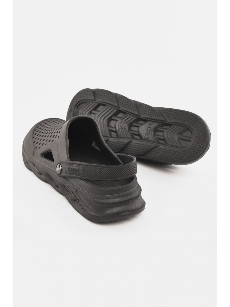 Кроксы мужские черного цвета с-92 210316C