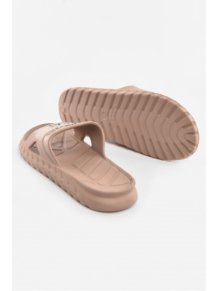 Шльопанці піна жіночі бежевого кольору С-74 210321C