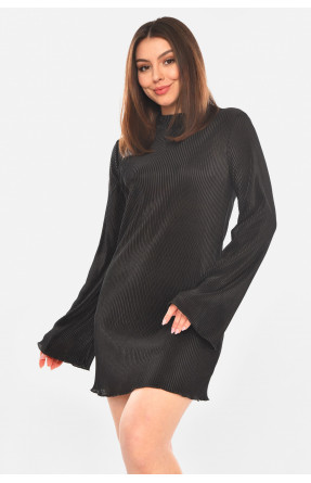 Сукня жіноча однотонна чорного кольору 233 210325C