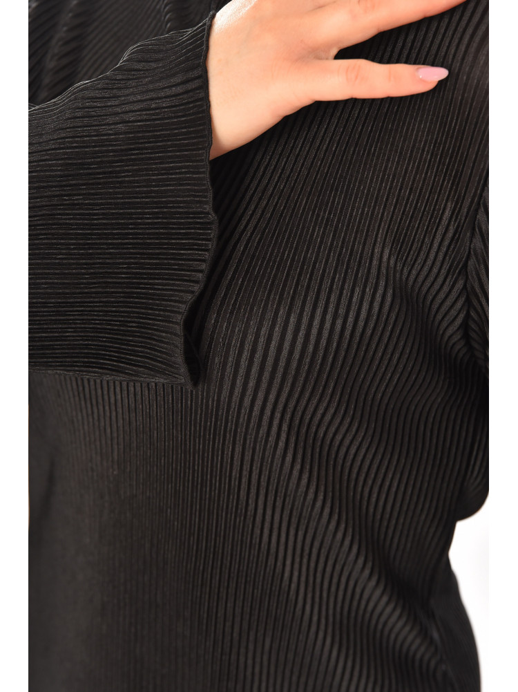 Сукня жіноча однотонна чорного кольору 233 210325C
