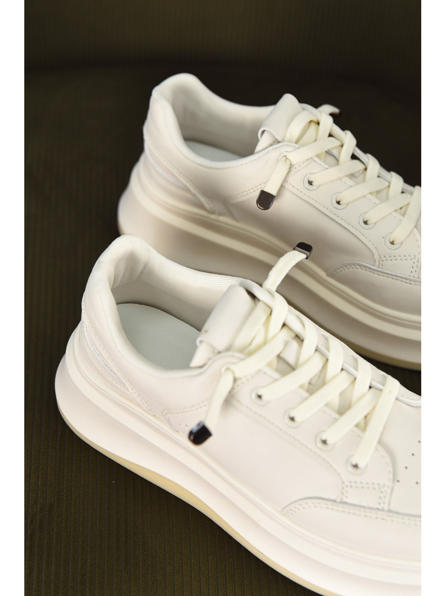 Кросівки жіночі молочного кольору в1-3 210340C