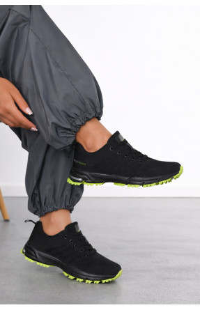 Кроссовки женские черного цвета 8619в-16 210342C