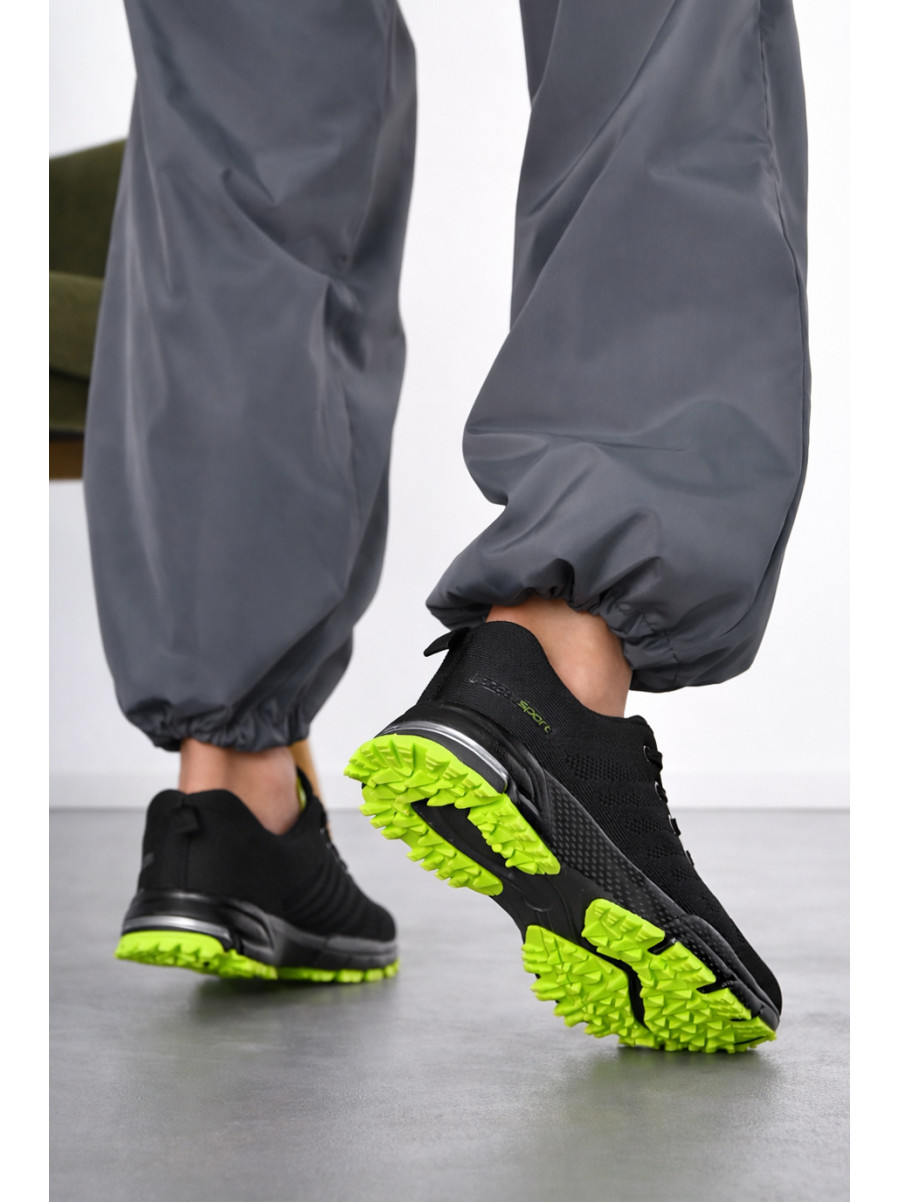 Кроссовки женские черного цвета 8619в-16 210342C