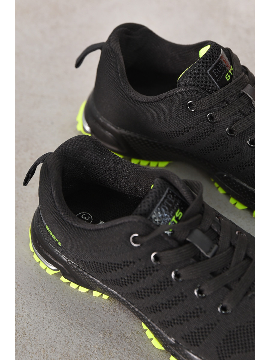 Кроссовки женские черного цвета 8619в-16 210342C