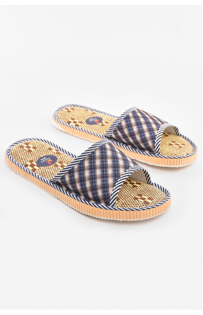 Тапочки комнатные мужские синего цвета А8954 210344C