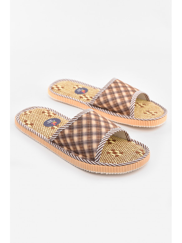 Капці кімнатні чоловічі коричневий кольору А8954 210345C