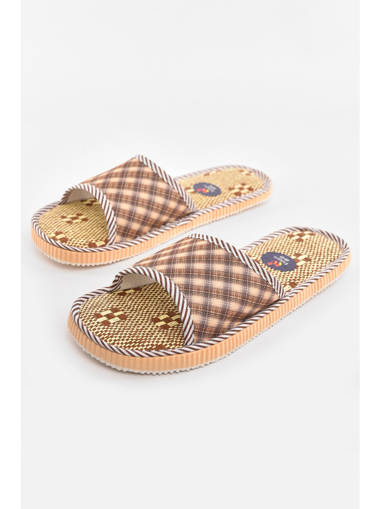 Капці кімнатні чоловічі коричневий кольору А8954 210345C