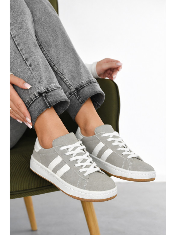 Кросівки жіночі світло-сірого кольору L1010-6 210372C