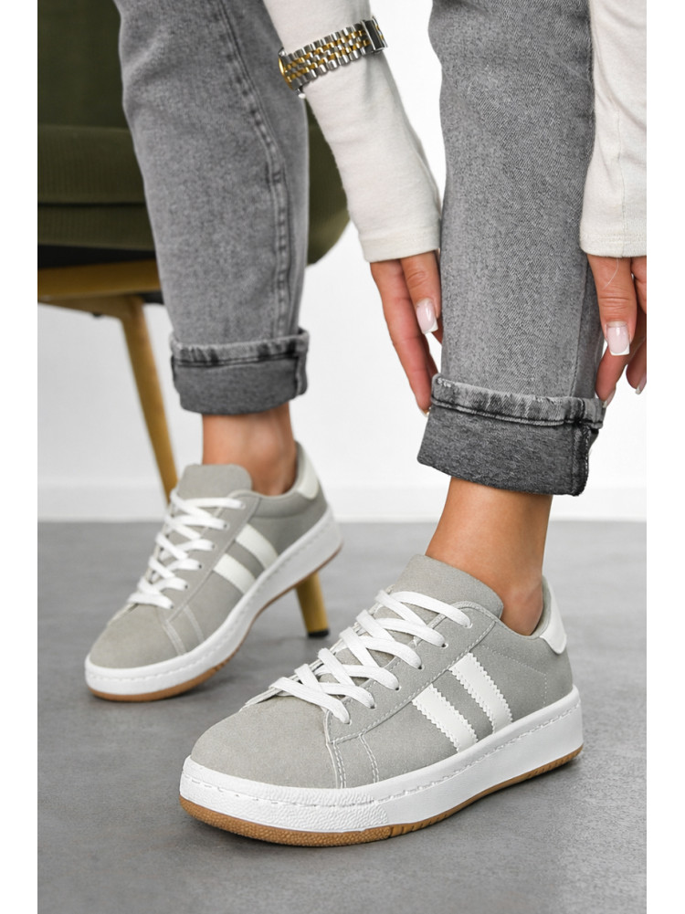 Кросівки жіночі світло-сірого кольору L1010-6 210372C