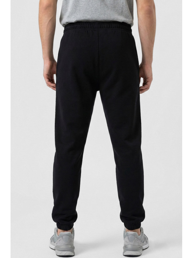 Спортивні штани чоловічі на флісі чорного кольору CS-2203 210373C