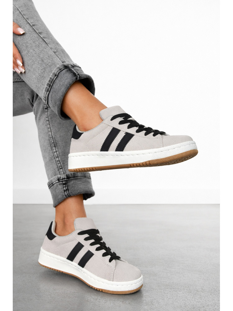 Кросівки жіночі сіро-чорного кольору L1010-5 210374C